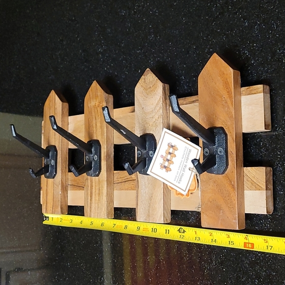 Picket Fence Coat Rack - Picture 6 of 8